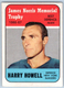 1967-68 Topps Harry Howell Norris Trophy #119 VG Vintage Hockey Card