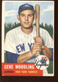 1953 Topps Baseball Card HIGH #264 Gene Woodling World Champion New York Yankees