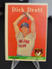 1958 Topps Baseball #80 Dick Drott RC Chicago Cubs EX-NMT