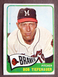 Bob Tiefenauer #23 Topps 1965 Baseball Card (Milwaukee Braves) *A