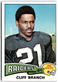 1975 Topps #524 CLIFF BRANCH RC Rookie VG Oakland Raiders Football Card