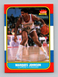 1986 Fleer #54 Marques Johnson NM-MT Los Angeles Clippers Basketball Card