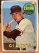 1969 Topps Hal Lanier #316 San Francisco Giants MLB Baseball Card VG-NM