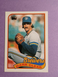 1989 Topps Baseball Card Mark Clear p Milwaukee Brewers #63