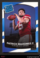 2017 Donruss #327 Patrick Mahomes II RATED ROOKIE RC CHIEFS