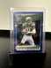 2020 Donruss Optic Denzel Mims Blue Scope Prizm Rated Rookie #173 Jets
