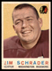 1959 Topps Jim Schrader #134 Rookie Gd
