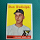 1958 Topps - #347 Don Rudolph (RC)