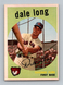 1959 Topps #414 Dale Long EX-EXMT Chicago Cubs Baseball Card