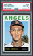 1964 Topps Baseball #569 Fred Newman - Los Angeles Angels PSA 8 NM-MT