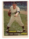 1957 Topps #25 Whitey Ford - New York Yankees, Very Good - Excellent Condition