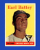 1958 Topps Set-Break #364 Earl Battey EX-EXMINT *GMCARDS*