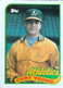 1989 Topps #641 Curt Young - Oakland Athletics 