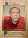 1973 Topps Football Card - #145 Dave Hampton - Atlanta  Falcons Vg Condition