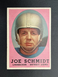 1958 Topps Vintage Football card #3, JOE SCHMIDT, Detroit Lions, (HOF), VG/EX