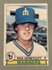 1979 Topps  #612 Rick Honeycutt Rookie Card RC Seattle Mariners NM