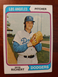 1974 Topps Baseball Pete Richert #348 LA Dodgers