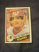 1984 Jeff Bostic Topps #376 Washington Redskins NFL