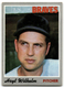 1970 Topps #17 Hoyt Wilhelm Mid Grade Vintage Baseball Card Atlanta Braves
