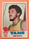 1973-74 Topps Basketball Card #253 Lee Davis, VG/EX