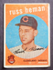 Russ Heman #283 Topps 1959 Baseball Card (Cleveland Indians) A