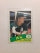 1985 TOPPS JEFF BURROUGHS #91 Oakland Athletics MLB