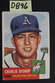 Vintage 1953 Topps - CHARLIE BISHOP - Philadelphia Athletics RC Card #186 (D896