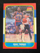 1986-87 Fleer Isiah Thomas #109 Rookie RC Detroit Pistons HOF