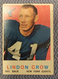 1959 Topps - #156 Lindon Crow