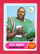 1968 Topps Football # #136 a Nate Ramsey Low Grade