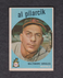 1959 Topps Baseball Card #7 Al Pilarcik Baltimore Orioles VGEX O/C Vintage
