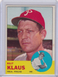 1963 Topps Billy Klaus Hi#551, Phillies, Excellent, FREE SHIPPING, no creases