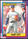 BOBBY WITT - 1990 Topps MLB #166 Texas Rangers