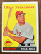 1958 - Topps #348 - Chico Fernandez - Philadelphia Phillies