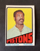 1972-73 Topps Basketball #66 Fred Foster, Detroit Pistons NM