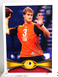 2012 Kirk Cousins Topps Football Rookie RC Redskins #326