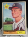 HOWIE BEDELL 1961 TOPPS #353 MILWAUKEE BRAVES MLB BASEBALL CARD EX PLUS NEARMINT