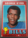 1971 Topps - #58 George Byrd - Buffalo Bills