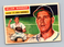 1956 Topps #27 Nelson Burbrink VGEX-EX St. Louis Cardinals Baseball Card