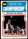 1974-75 Topps NBA Championship Jabbar #164 NR-MINT