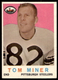 1959 Topps #52 Tom Miner RC Pittsburgh Steelers VG-VGEX wrinkle NO RESERVE!