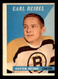 1958-59 Topps #57 Earl Reibel Bruins EX O/C ( no Creases)