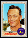 1968 Topps #18 Mike Hershberger EX or Better