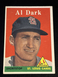 1958 Topps #125 Al Dark St. Louis Cardinals
