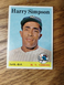 1958 Topps - #299 Harry Simpson
