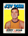 1971-72 TOPPS BASKETBALL JERRY LUCAS #81 KNICKS HIGH GRADE