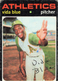 Vida Blue 1971 TOPPS Baseball Card #544 Good