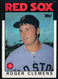 1986 Topps ROGER CLEMENS #661 Red Sox