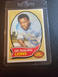 1970 Topps Football Card Earl McCullouch RC Detroit Lions #195 EX