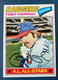 1977 Baseball Card Topps #301 TOBY HARRAH ALL STAR TEXAS RANGERS